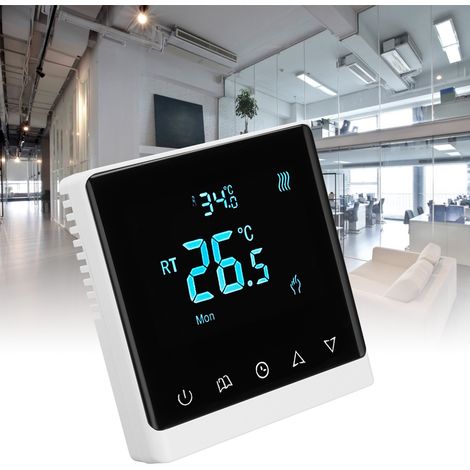 AC220V Touchscreen-Thermostat mit LCD-Display, Temperaturregler für Zuhause (1/5)