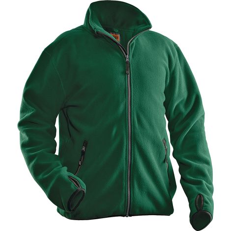 Jobman Fleecejacke 5501 Grün Größe XL