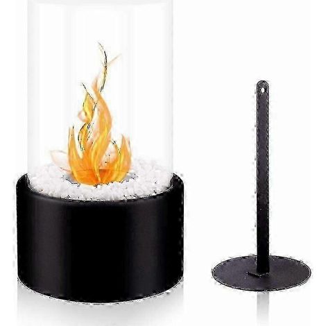 Tragbarer Tischkamin mit Bioethanol, Kreuzkreis (1/4)