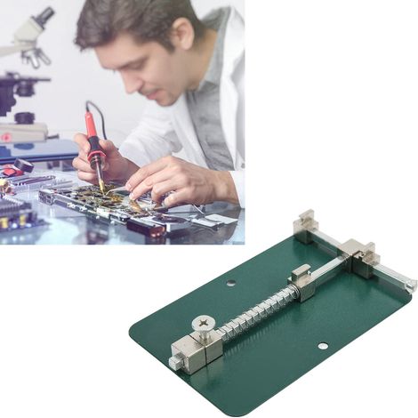 BEST M001 Dispositif de fixation pour la réparation de cartes mères électroniques, plateforme de réparation verte (1/5)