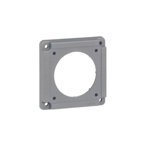 plaque d'adaptation pour prise 2p+t 16 ampères - legrand 52118