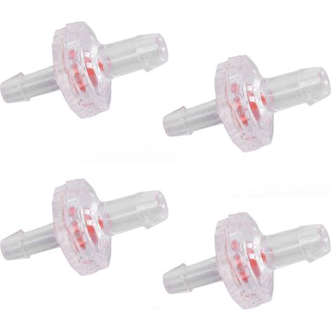 10 clapets anti-retour unidirectionnels en plastique PP, raccord cannelé, arrêt d'eau, diamètre variable, membrane de 5 à 7 pouces. (1/5)