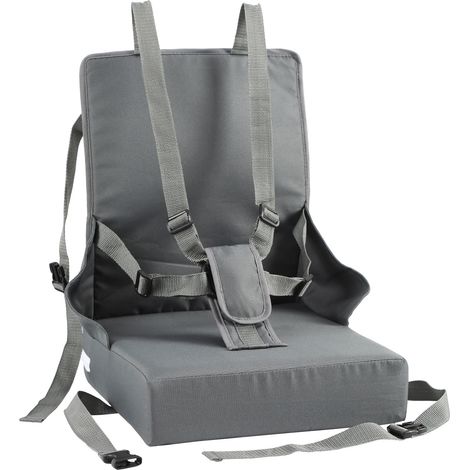 Jiubiaz Seggiolino rialzato per bambino regolabile, portatile - Da 6 a 36 mesi (1/5)