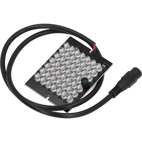 Lampe infrarouge 940nm pour caméra de surveillance, carte 48 LED, vision nocturne automatique, éclairage auxiliaire CCTV 12V (1/5)
