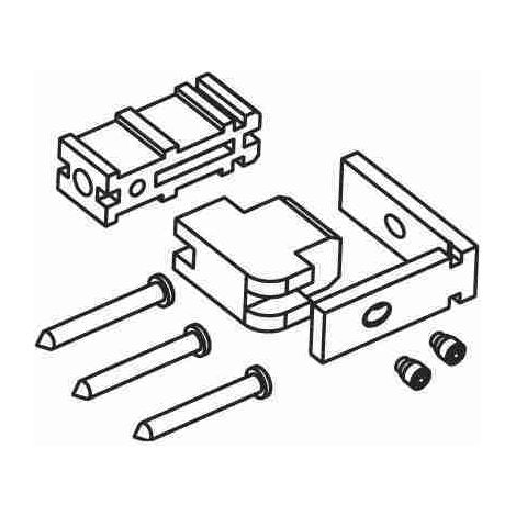 Kit Accessori Anta Fissa Tk Faac 5818 4 Ricambio Originale Garanzia