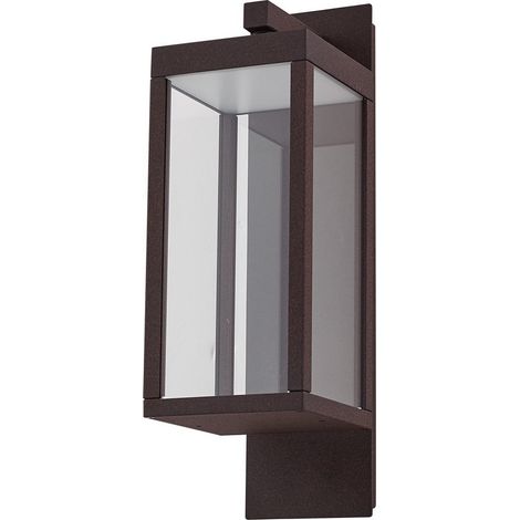 [GEBRAUCHT] B-Ware Lucande Led Außenwandlampe Leuchte Ferdinand Rost Ip54 Beleuchtung Aluminium