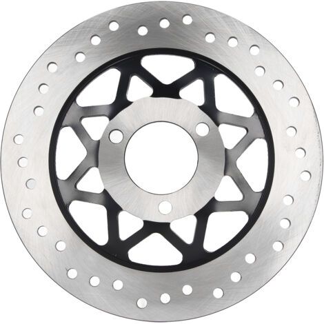 BUNTHAUS Disque de frein à disque Diamètre 260 mm Disque de frein Montage 3 trous Freinage sensible pour moto Véhicules électriques (1/5)