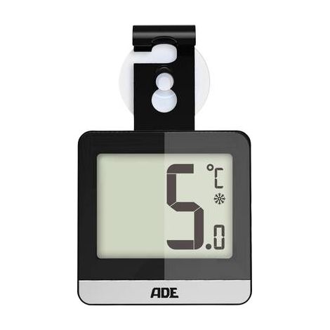 ADE Thermometer für Kühlschrank und Gefrierschrank, 6 x 10 x 1,5 cm