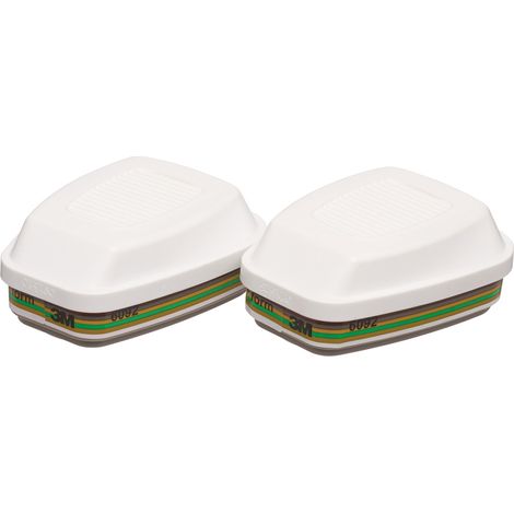 Filtro de gas y polvo A1B1E1K1 P3R 6092 3M - 7100104317 (1/2)