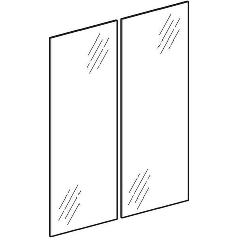 Ensemble de portes pour Option Basic pour meuble miroir, largeur 55 cm