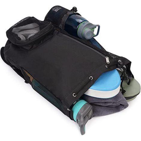sac étanche sport plage on de serrage avec pochette étanche pour la natation, plage salle sport et l (1/5)