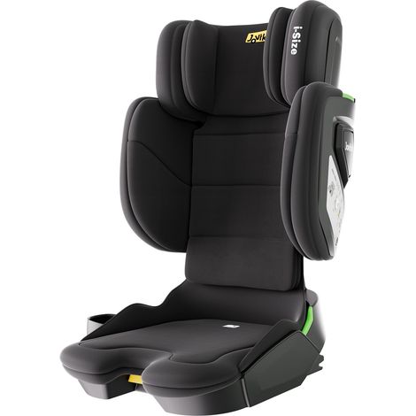 Irovami Siège auto pliable Jovikids avec fixation ISOFIX, i-Size R129, pour enfants de 3 à 12 ans environ (100-150 cm), rehausseur avec dossier, idéal pour les voyages (vert). (1/5)