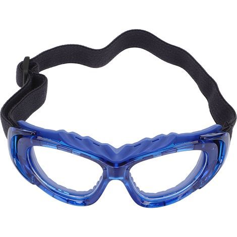 Schutzbrille für Sportarten wie Basketball, Fußball und Golf, Unisex, blau. (1/5)