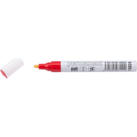 FESTA Pennarello indelebile rosso ALU 143mm 13228.01 (1/3)