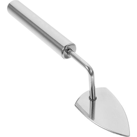 Poteau de jardinage durable en acier inoxydable avec poignée ergonomique, 26,7 cm (10,5 pouces), idéal pour le jardinage à domicile. (1/4)