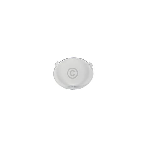 Cache della lampada Whirlpool 482000014941 - diametro di 74 mm per il cofano purificante.