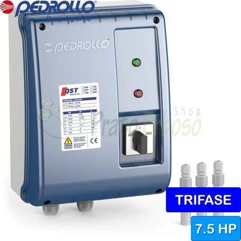 Pedrollo QST 200 - Cuadro eléctrico para electrobomba trifásica 2 HP