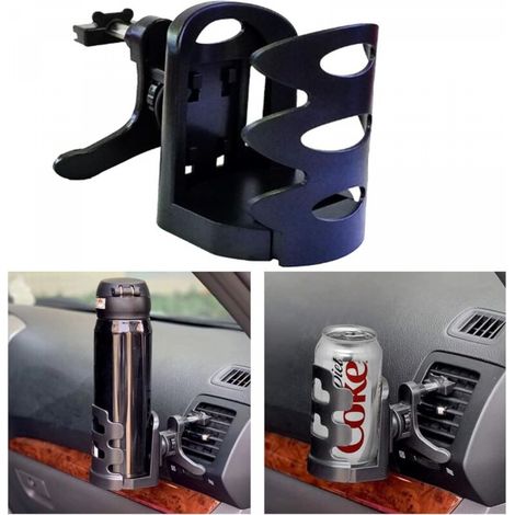 Porte-gobelets pour Auto Bouteille Amovible et Universel avec Support Réglable pour Grille D'aération de Voiture, Tasse de Café de Thermos de Boisson (1/5)