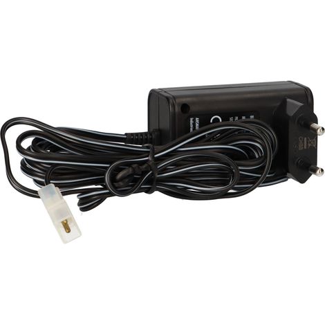 Automatik- Ladegerät passend für 2-12 Volt Bleiakkus mit AMP-Stecker-Anschluss (1/5)