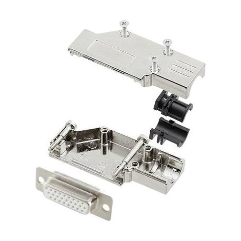 encitech DCMR15-FK-HDS26-W-K 6355-8066-12 Kit embase SUB-D femelle 90 ° Nombre de pôles: 26 fût à souder 1 pc(s) R539481