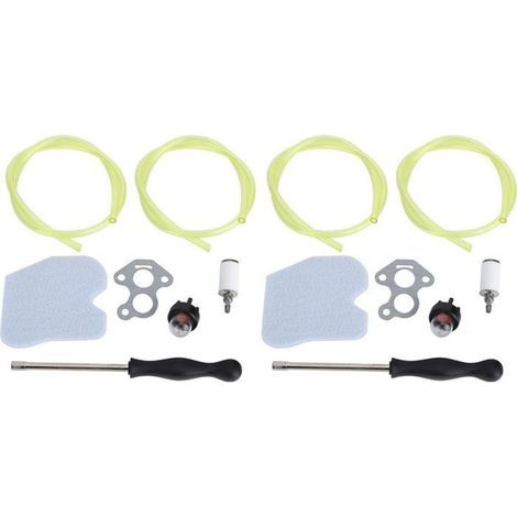 BelleRise – Verstellbarer Vergaser-Dichtungssatz (2 Stück) für Husqvarna 235, 236, 240, 235e, 236e, 240e (Teilenummer: 545061801) (1/5)