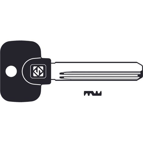 Chiavi punzonate per cilindri mul-t-lock 10 spine mtk4rpx - mtk4rpx