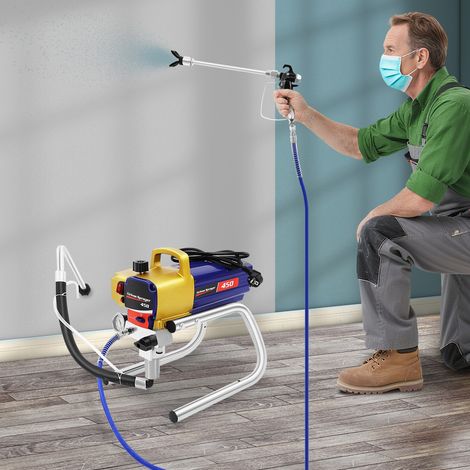 220V Wandfarben Lacke AIRLESS Farbsprühsystem 1500W Farbsprühgerät