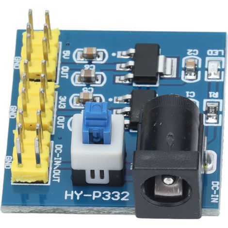 DC/DC-Spannungswandlermodul mit mehreren Ausgängen, Kontrollleuchte, 6V-12V Eingangsreglerplatine, vielseitiges Netzteil (1/5)