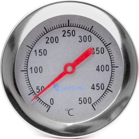 Thermomètre Four à bois / Four à pizza / Four à pierre / 400 °C / 30 °C Manalog, bimétallique.