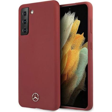 Coque En Silicone Rouge Pour Samsung Galaxy S21 Plus - Protection Antichoc Et Anti Empreintes - Adaptée Exactement Au Modèle - 1 Pièce (1/5)
