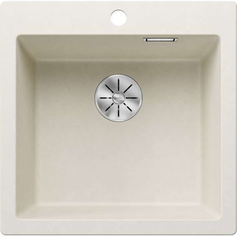 Blanco Pleon 5 - Lavello in silgranit, 52x51 cm, InFino, bianco fine 527135 (1/2)