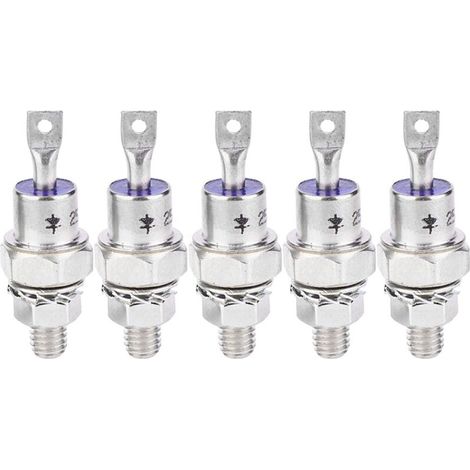 coppie di diodi raddrizzatori 25HFR120/25HF120, raddrizzatori a base di ferro con polarità diretta/inversa per la carica e la conversione delle batterie, 25 A 1200 V