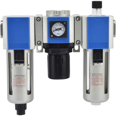 Filtre régulateur de pression lubrificateur séparateur eau-huile unité combinée GC300-15 pour compresseur d'air (1/5)