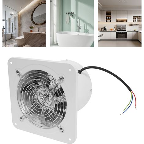 150mm Industrial Ventilation Metal Fan Axial Commercial Air Extractor Quiet (1/5)
