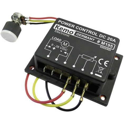 Régulateur de puissance PWM KEMO M195 (1/5)