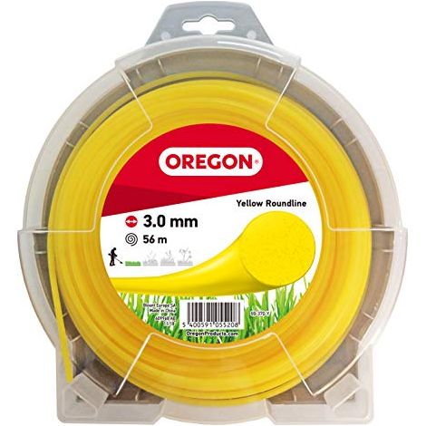 Oregon Filo per Decespugliatore Rotondo in Nylon Resistente, Adatto per Erba Alta, Rifiniture e Vegetazione Fitta, Compatibile con Numerosi Marchi, 3,6 mm x 56 m (69-370-Y) (1/3)