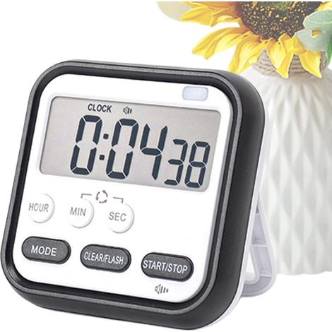 Minuteur numérique Horloge de compte à rebours silencieuse (1/5)
