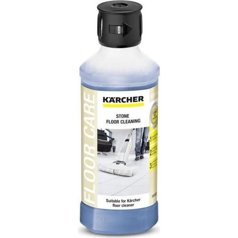 KARCHER Detergente per pavimenti in pietra RM 537 per lavapavimenti FC3, FC5, FC7 - Dimensioni della confezione: 500 ml - Confezione da: 8 Pezzo(i) - Peso: 0.5 kg