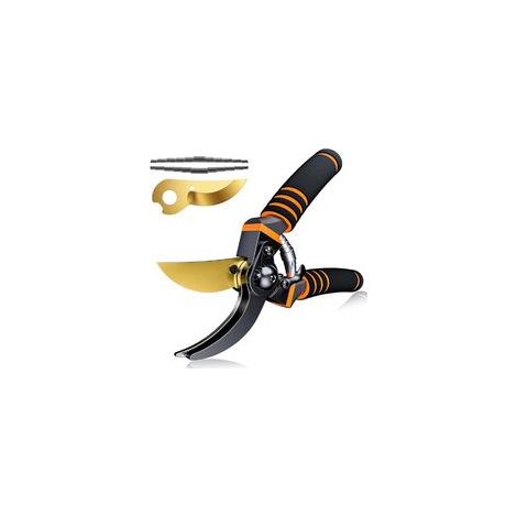 Secateur de Jardin, Secateur, Sécateur Gardena, Livré Avec Lame et Ressort Secateur de Rechange, Ciseaux Jardinage, Sécateur Jardin, Cisaille de Jardin Professionnel (1/5)