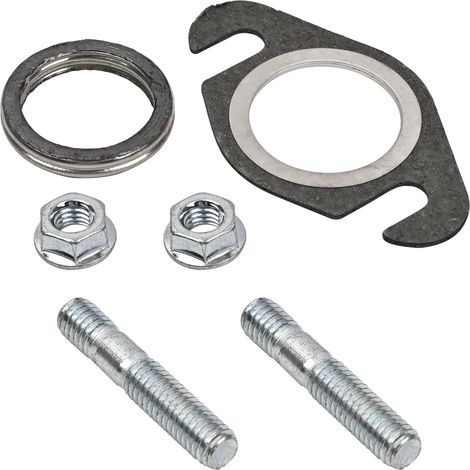 Jeu de joints d'échappement et joints de collecteur avec goujons d'échappement pour scooters 50cc 2T (1/5)