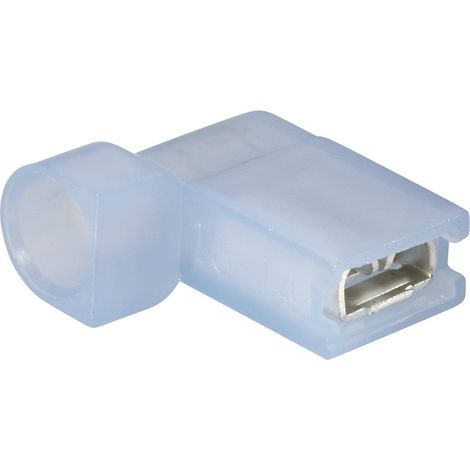 Cosse clip 4.8 mm x 0.8 mm Vogt Verbindungstechnik 393208S 90 ° entièrement isolé bleu 1 pc(s) D28420 (1/3)