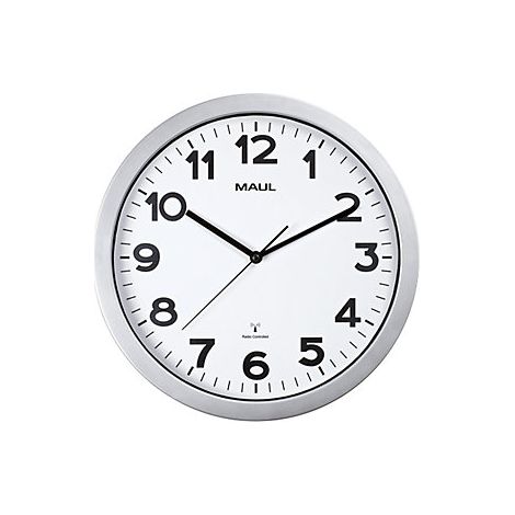 Maul Modelo Moderno Reloj de Pared Plateado 35 cm (1/2)