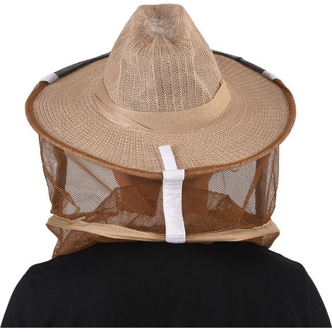 Chapeau d'apiculteur, protection de jardin anti-moustiques, abeilles et insectes, voile de tête (1/5)