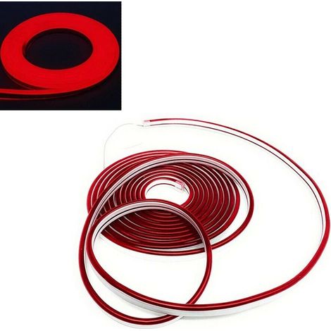 Striscia Led Luce Rossa Per Scritte Insegne Luminose Strip Flessibile 5 Mt Rosso (1/3)