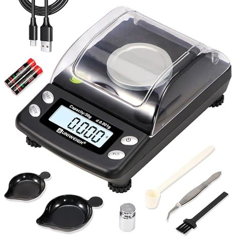 Digital Scale Milligram Accurate 0.0001g/50g (1/5)