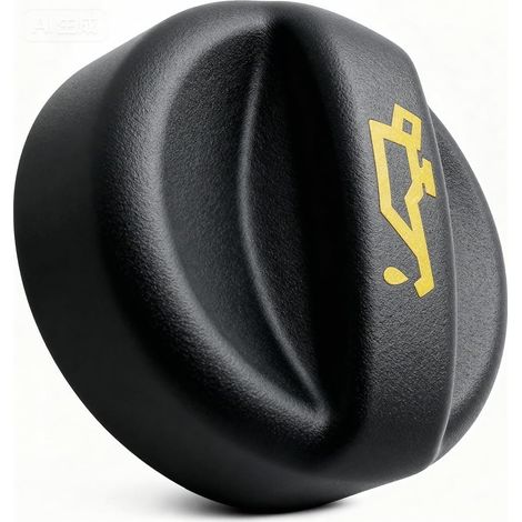 Bouchon remplissage huile moteur - 1 pièce - Plastique ABS - Étanchéité parfaite avec joint - Peugeot 208 308 Citroën C3 - Compatible réf 9670015080 (1/5)