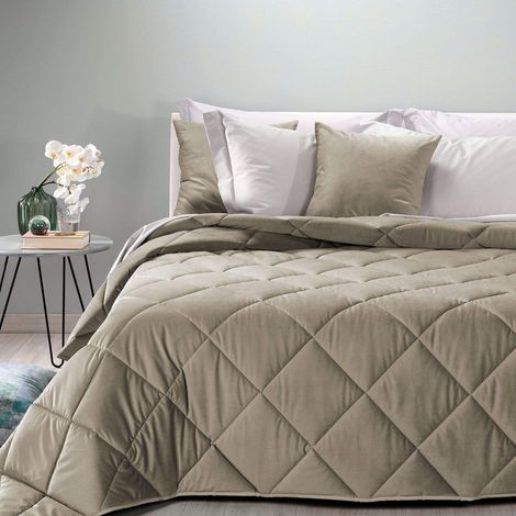 Couette Douce Duvet Chaude et Respirant pour Ete et Hiver, Lavable en Machine, Disponible 170x265 cm, Couette 220x265, 260x265, Couverture Lit 1 Personne et 2 Personnes (1/4)