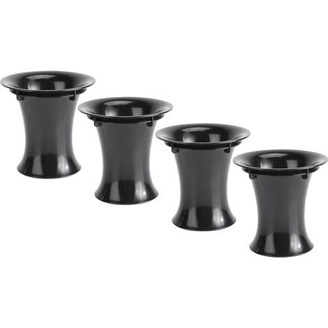 4 pièces tubes d'inversion pour haut-parleurs 4-8 pouces, ouverture 76 mm, hauteur 90 mm (1/5)