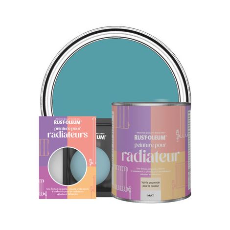 Peinture pour Radiateur, Finition Mate - Pétrole (1/2)