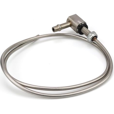 Extracteur de Réservoir, 50cm Tube de Ramassage de Réservoir, Tuyau de Réservoir 5mm de Diamètre Extérieur x 3mm de Diamètre Intérieur, pour la Plupart Des Véhicules (1/5)